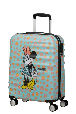 AT Dětský kufr Wavebreaker Disney Spinner 55/20 Cabin Minnie Pastel Dot, 40 x 20 x 55 (152579/A458)