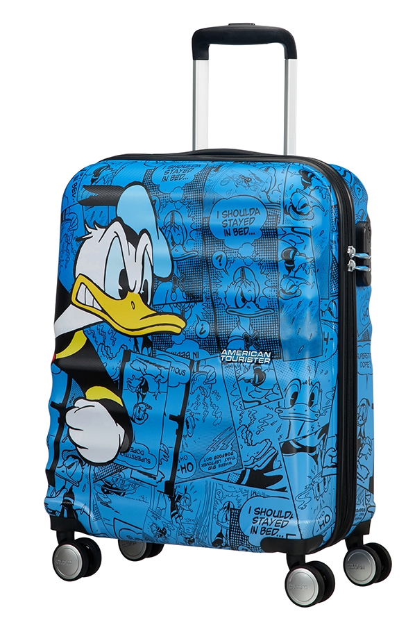 AT Dětský kufr Wavebreaker Disney Spinner 55/20 Cabin Donald Duck, 40 x 20 x 55 (85667/5278)