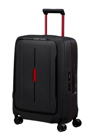 SAMSONITE Kufr Essens Spinner 55/20 Cabin Charcoal/Red, 40 x 20 x 55 (146909/1186)