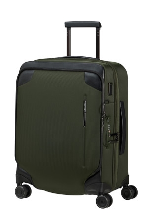 SAMSONITE Kufr Splendix Spinner Expander 55/20 Cabin Green/Black, 55 x 23 x 40 (149843/1398)