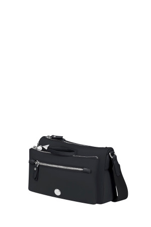 SAMSONITE Dámská kabelka přes rameno Karissa Evo Black, 24 x 8 x 17 (151690/1041)