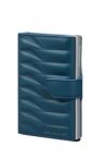 SAMSONITE Pouzdro na karty Proxis Alu Fit Petrol Blue